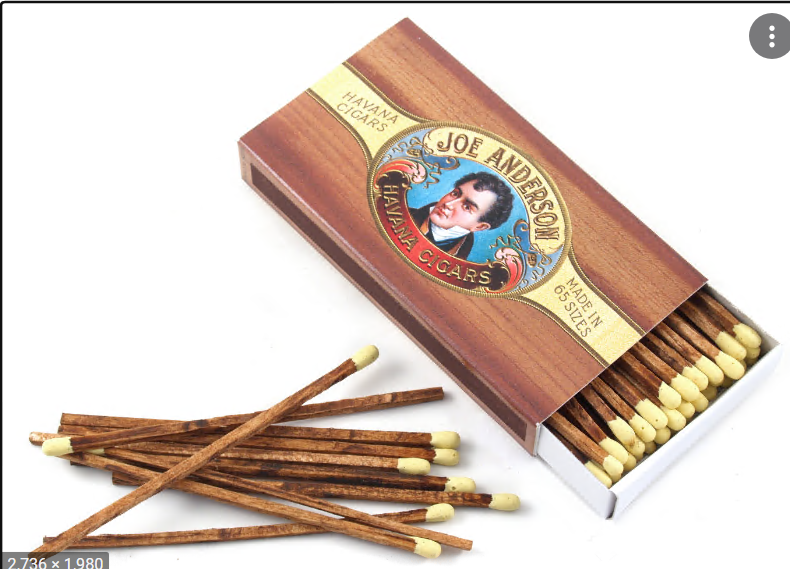 From Fine Dining to Fine Crafts: Wooden Cigar Matches at Your Service
