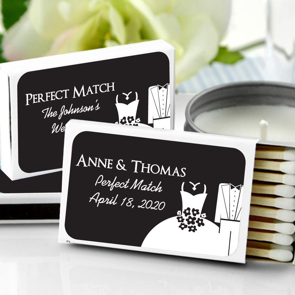 Kindling Connections: Personalized Wedding Matchbooks for Every Theme