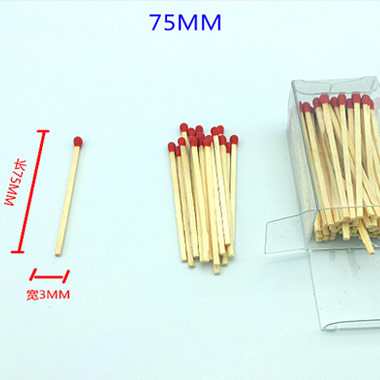 3 Inches 75mm Matches Bulk Matchsticks