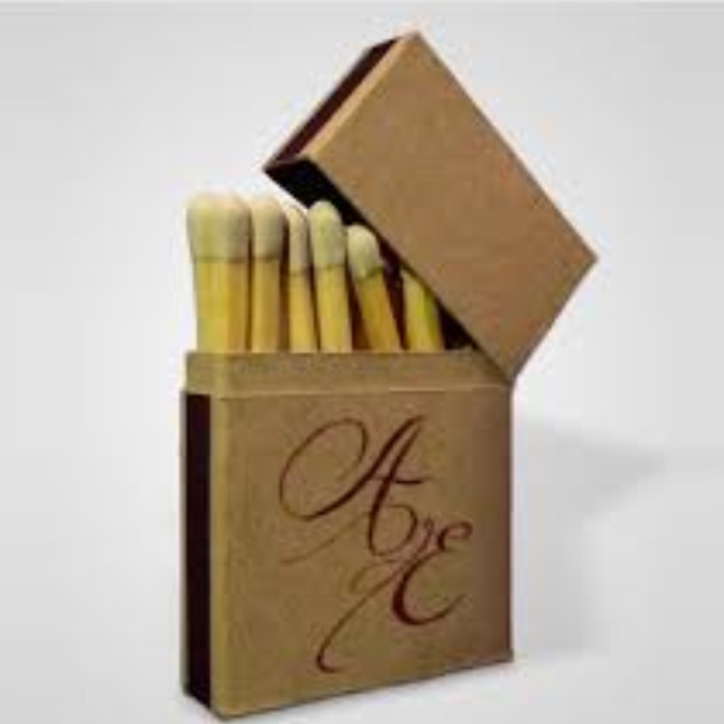 Fancy Matches In A Custom Logo Printed Box