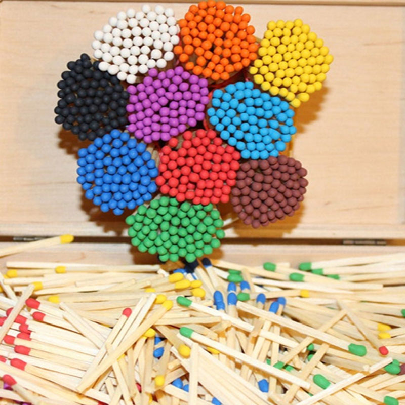 3 Inches Bulk Coloured Match Sticks