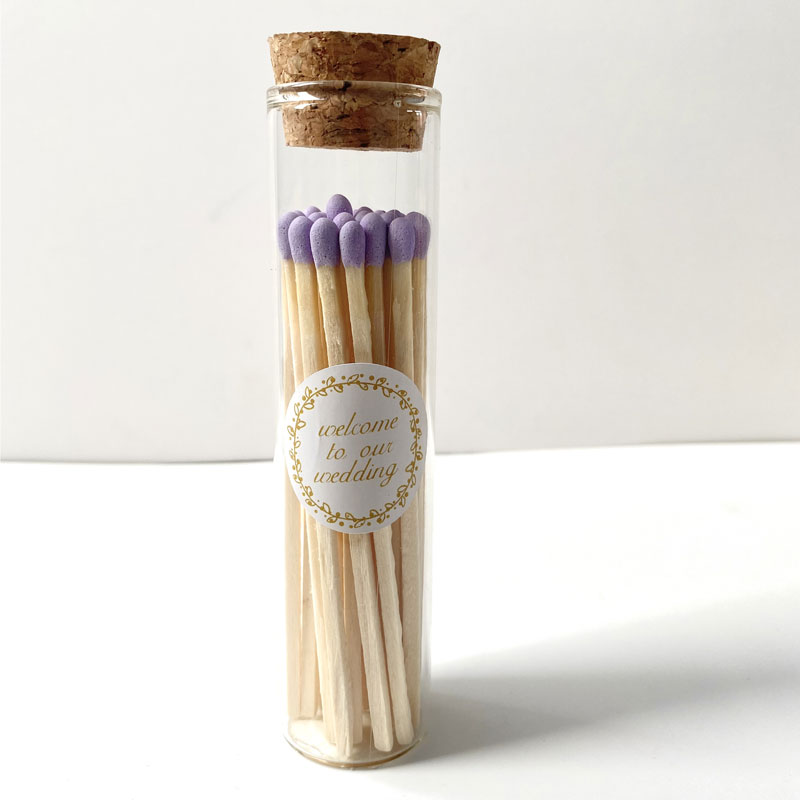 Personalized Wedding Matches in Jar Wholesale