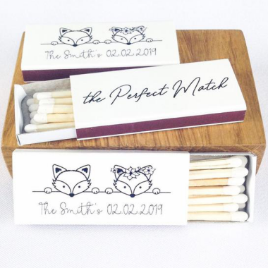 Personalized Wedding Gift Matches Wedding Matches