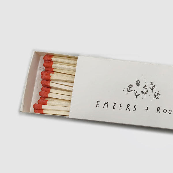 Matchbox for Home Decoration 4inch Sticks 40 Strike