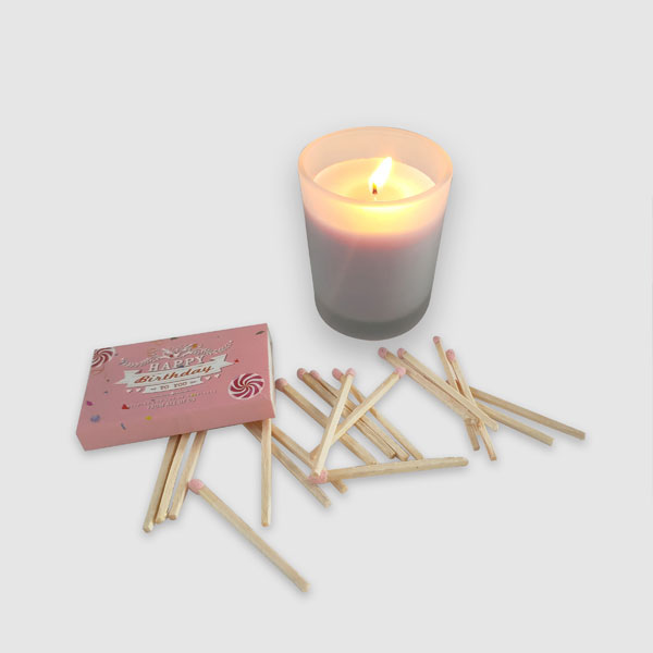 Matchbox for Candles 2inch Sticks 20 Strike