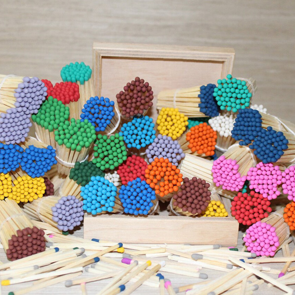 Coloured Matches Matchsticks