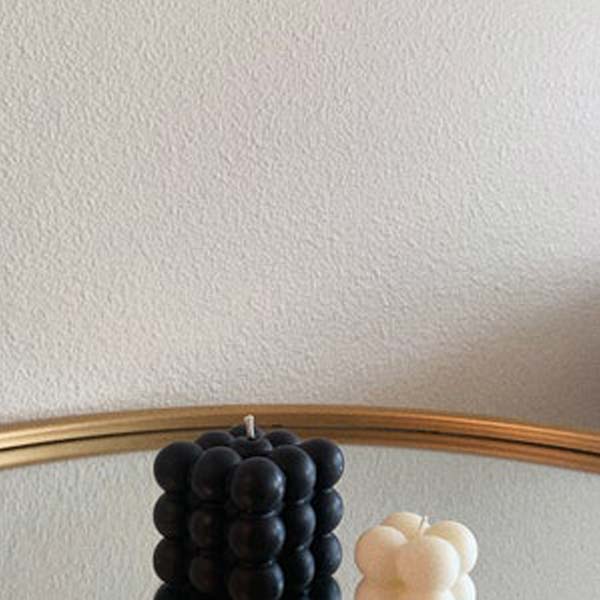 Black Bubble Candle