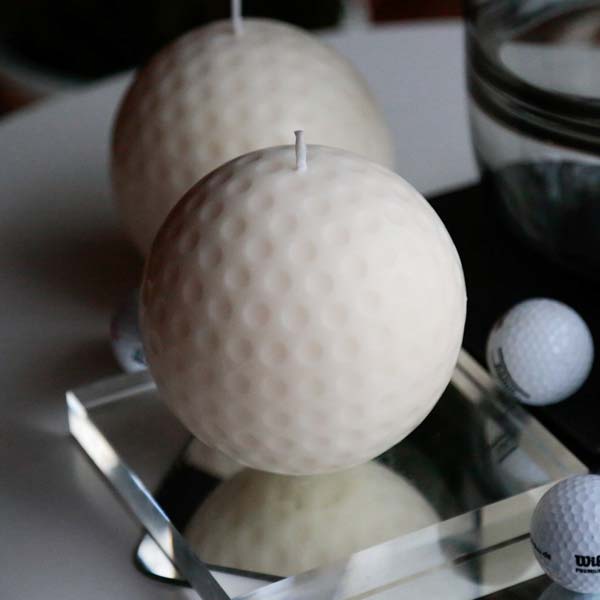 Golf Ball Candles