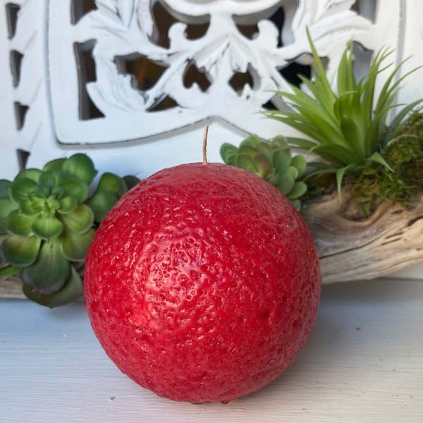 Red Ball Candles