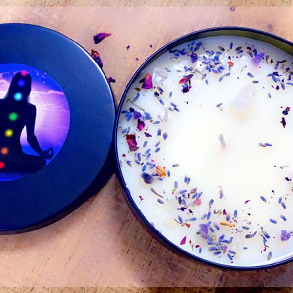 Crystal Aromatherapy Candle