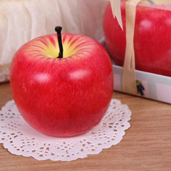 Apple Shaped Candles