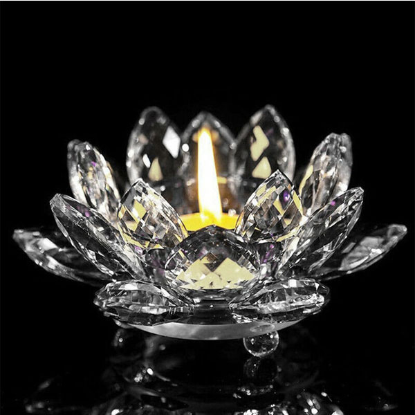 Crystal Glass Candle