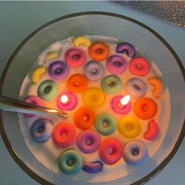 Fruit Loops Candle