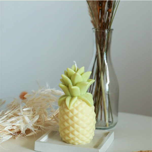 Pineapple Shaped Candle