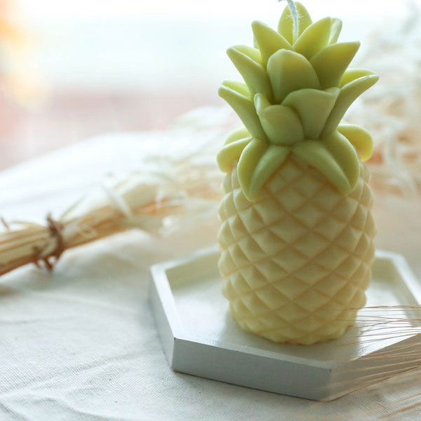 Pineapple Shaped Candle