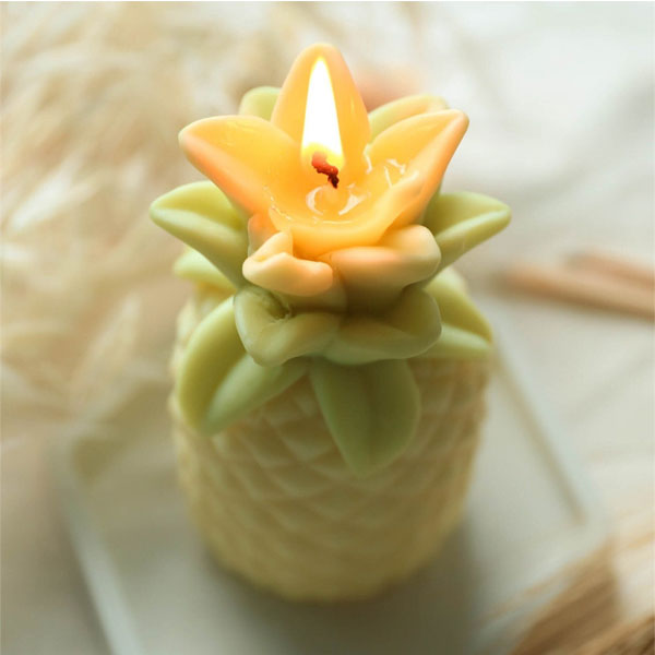 Pineapple Shaped Candle