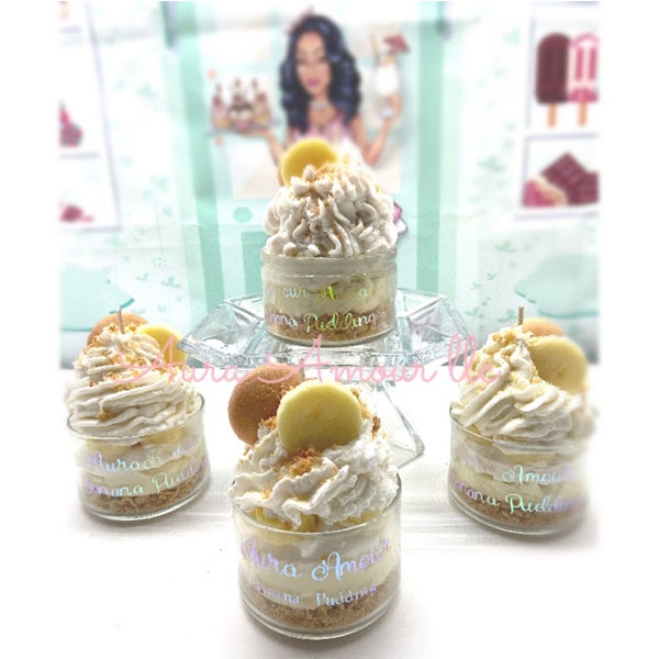 Banana Pudding Candles