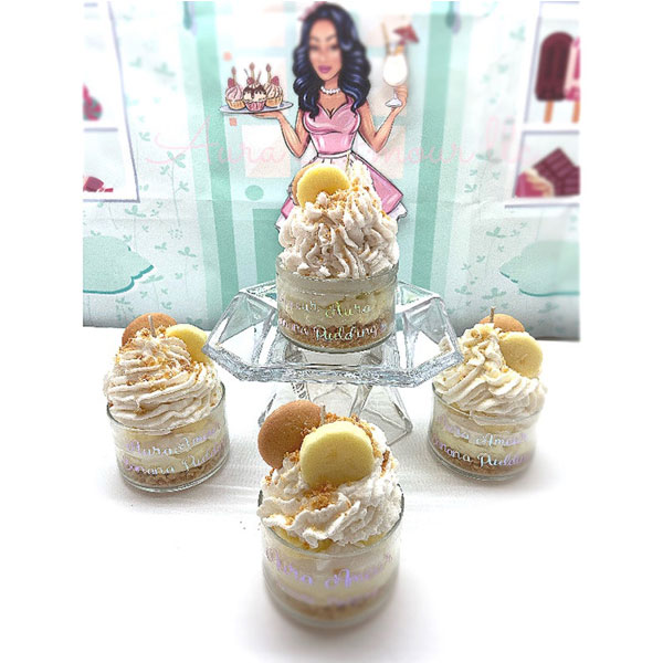 Banana Pudding Candles