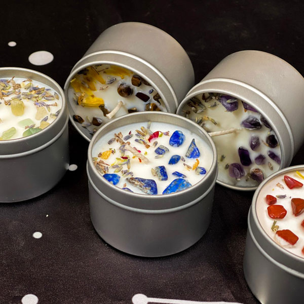 Wholesale Candles with Crystals