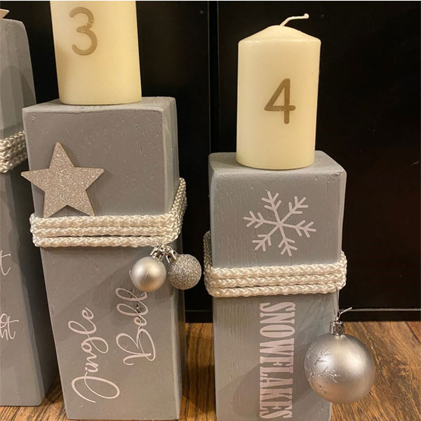 Christmas Advent Candle
