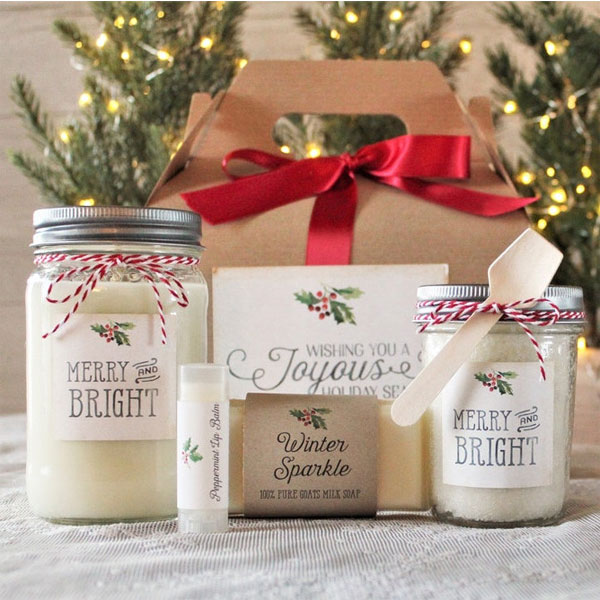 Christmas Candle Gift Set