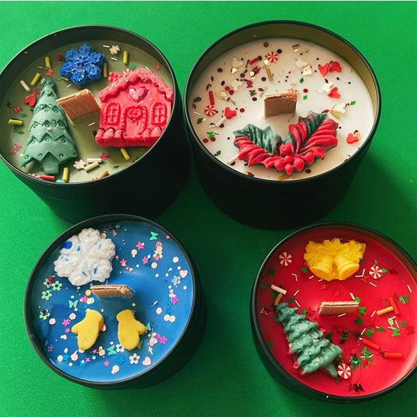 Christmas Candle Set