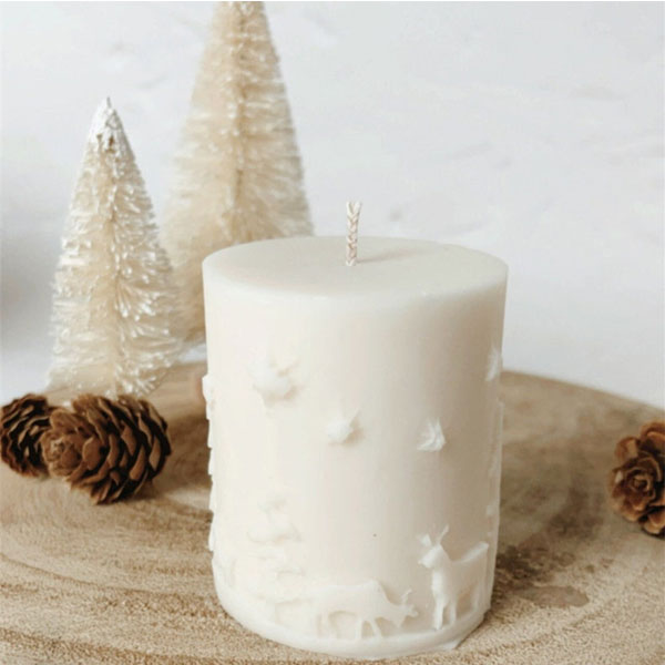 Christmas Candles for Dining Table