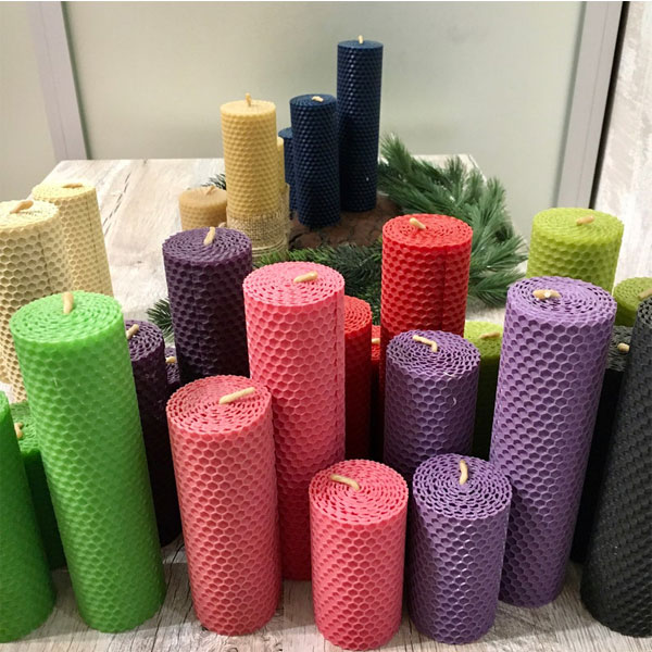 Christmas Pillar Candles