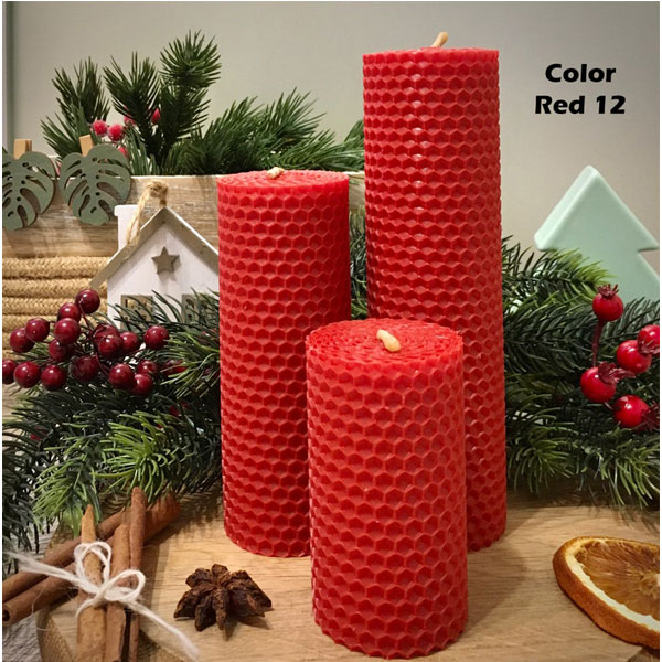 Christmas Pillar Candles