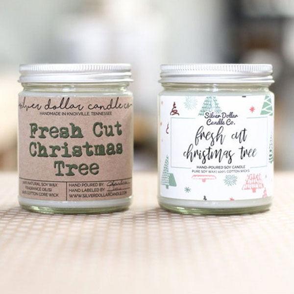 Christmas Scented Pillar Candles