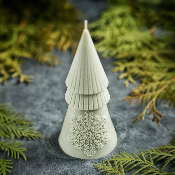 Christmas Tree Candle