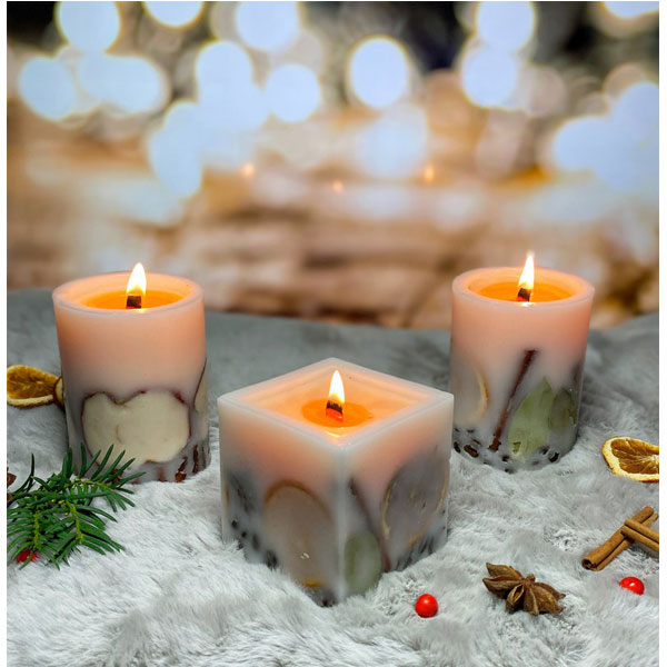 Large Outdoor Christmas Candles