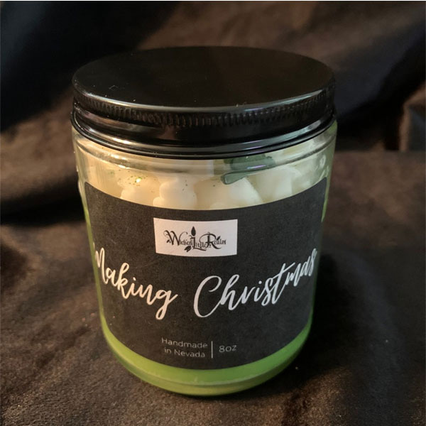 Night Before Christmas Candle