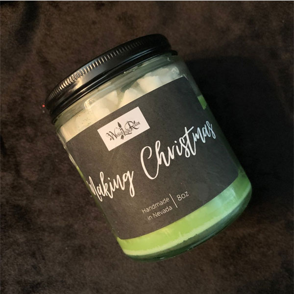 Night Before Christmas Candle
