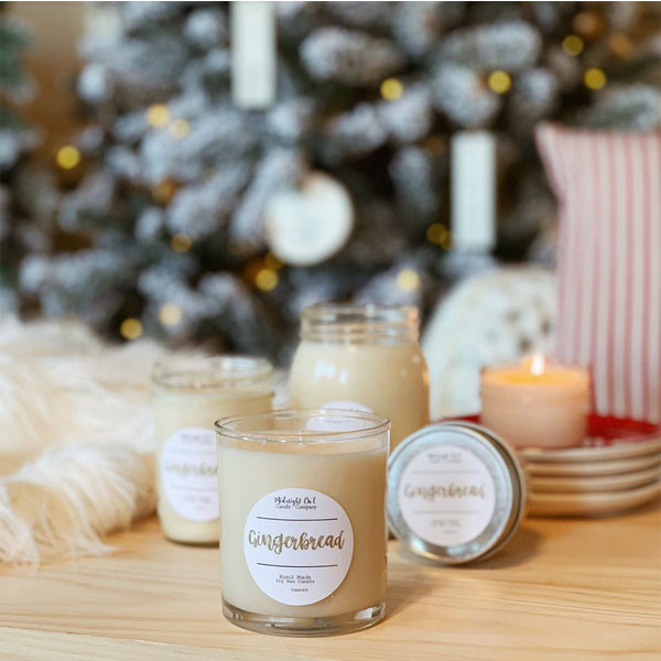 Scented Christmas Candles
