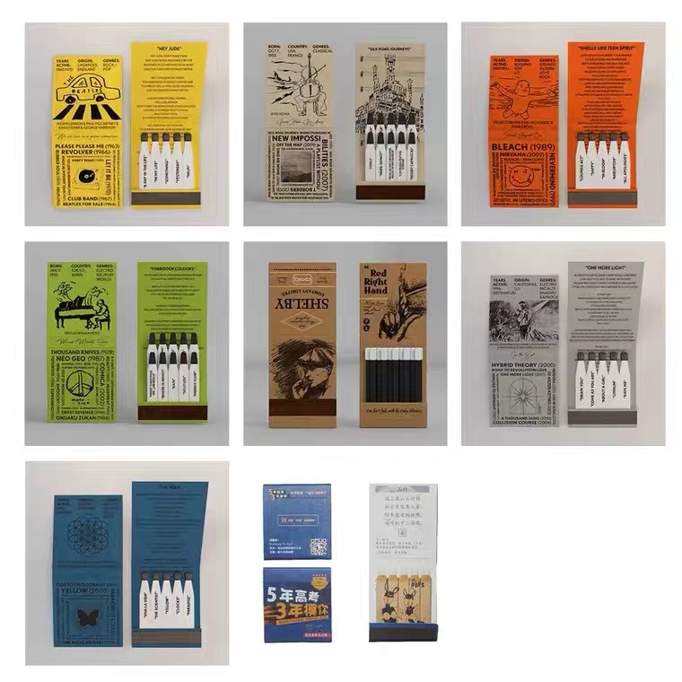 Branded Cardboard Comb Matches