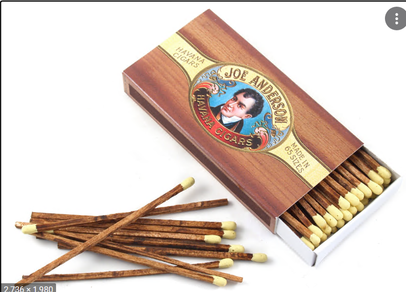 Long Stem Cigar Matches For Sale